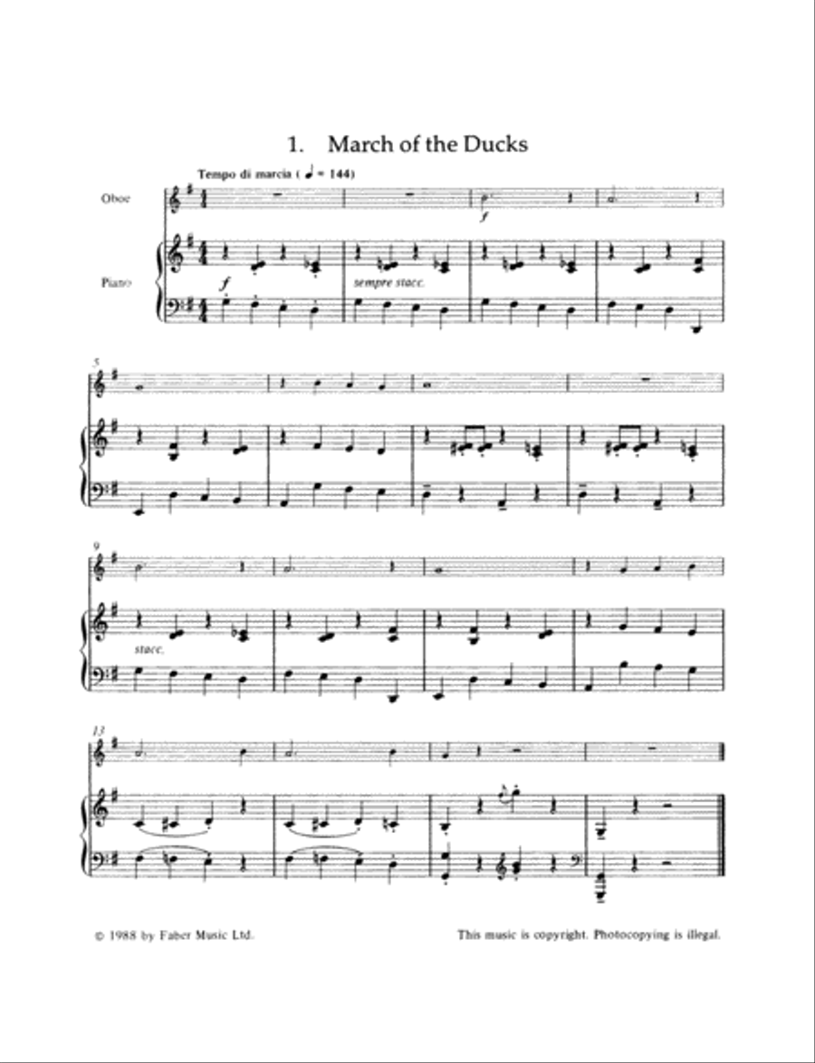 The Really Easy Oboe Book Piano Accompaniment scores gallery preview page 2