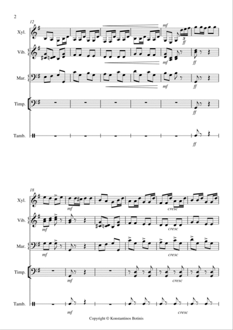 TREPAK Russian Dance P.I.Tchaikovsky School and Community scores gallery preview page 2