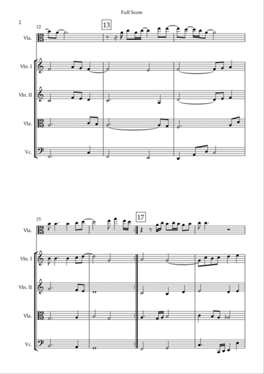 Imagine String Quintet scores gallery preview page 2