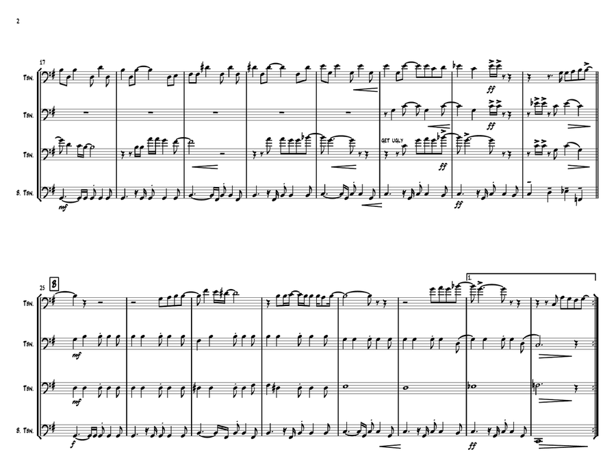 Creep Brass Ensemble scores gallery preview page 2