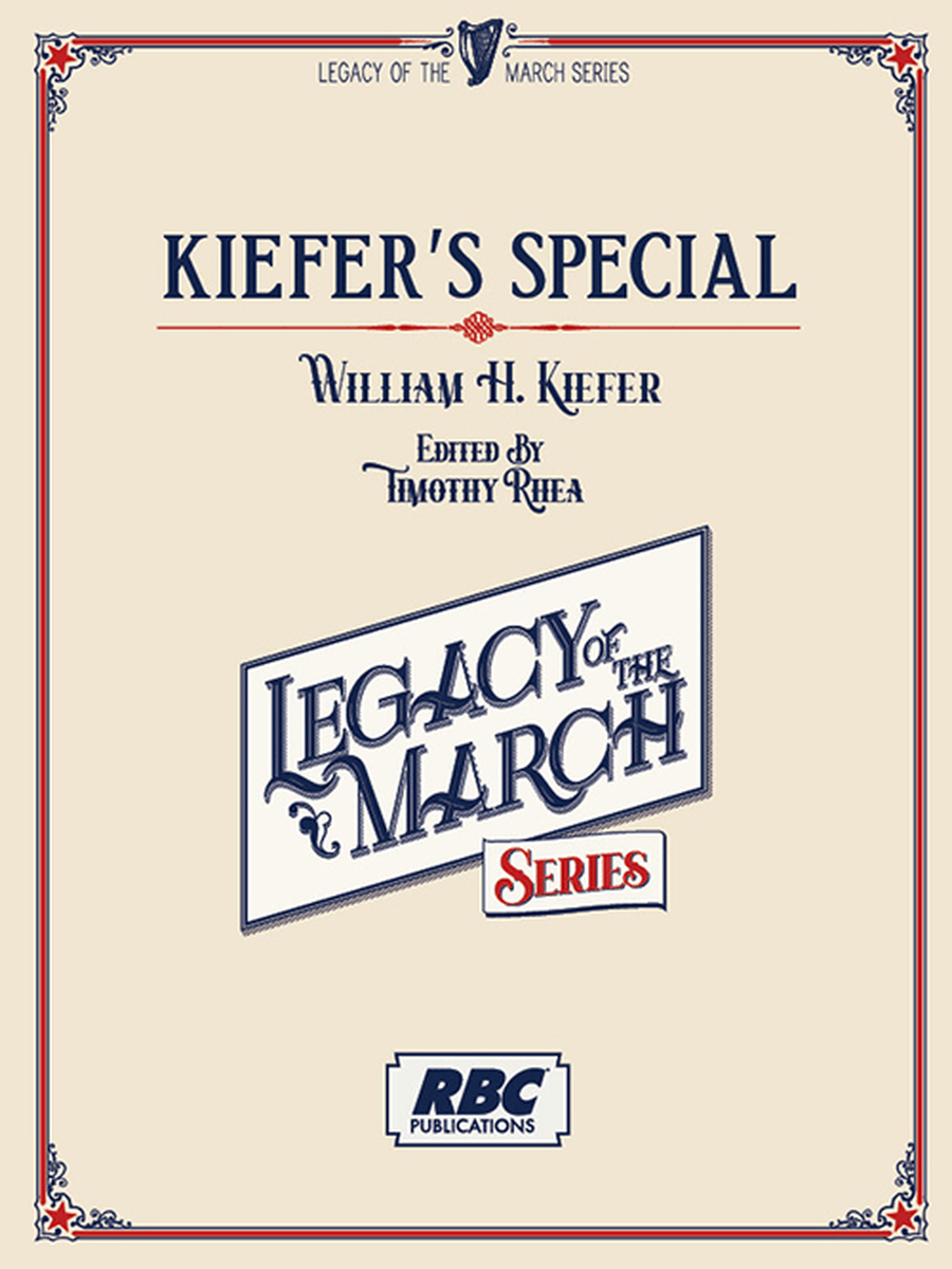 Kiefer's Special Concert Band scores gallery preview page 1