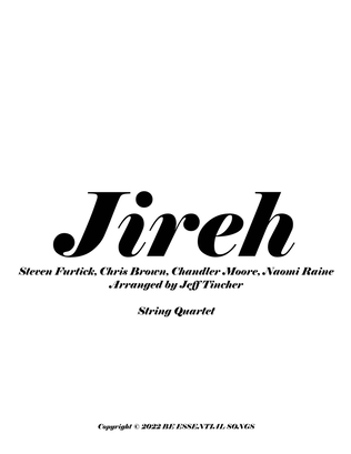Book cover for Jireh