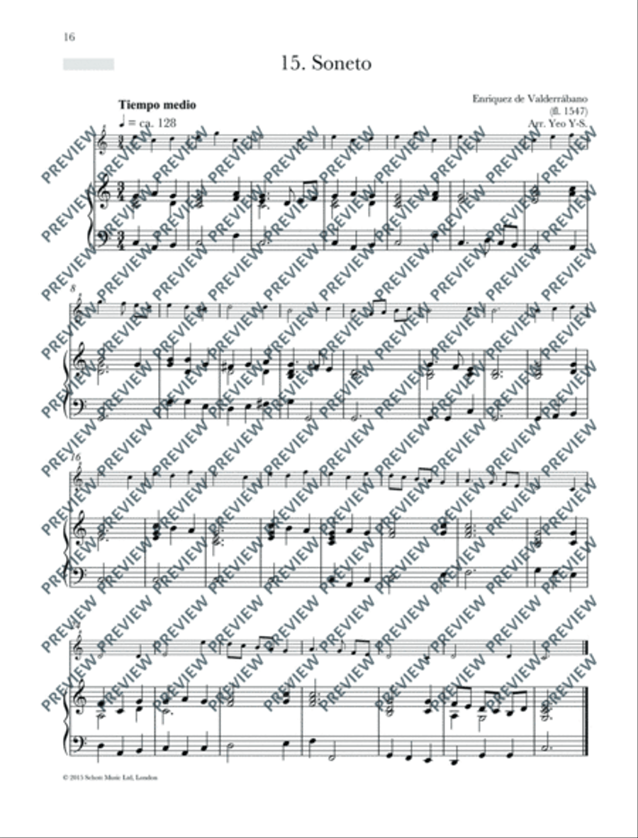 Renaissance Recorder Anthology 1 Soprano Recorder scores gallery preview page 17