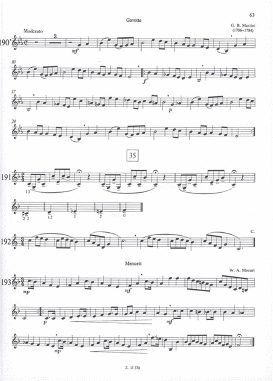 Hornschule II Horn scores gallery preview page 4