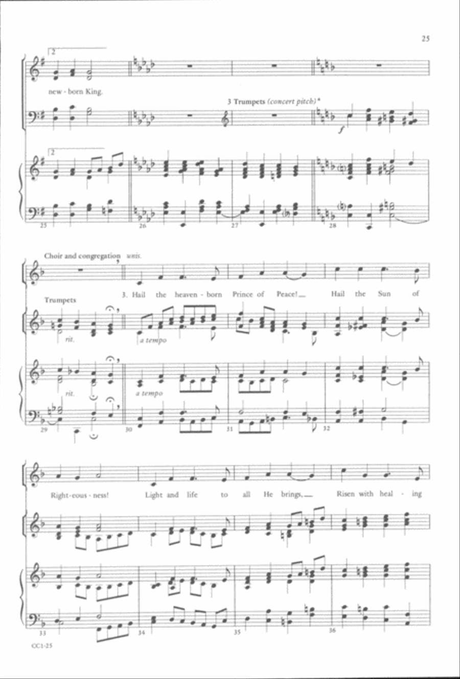 Small Choir Collection - Christmas Carols and Codas 4-Part scores gallery preview page 13