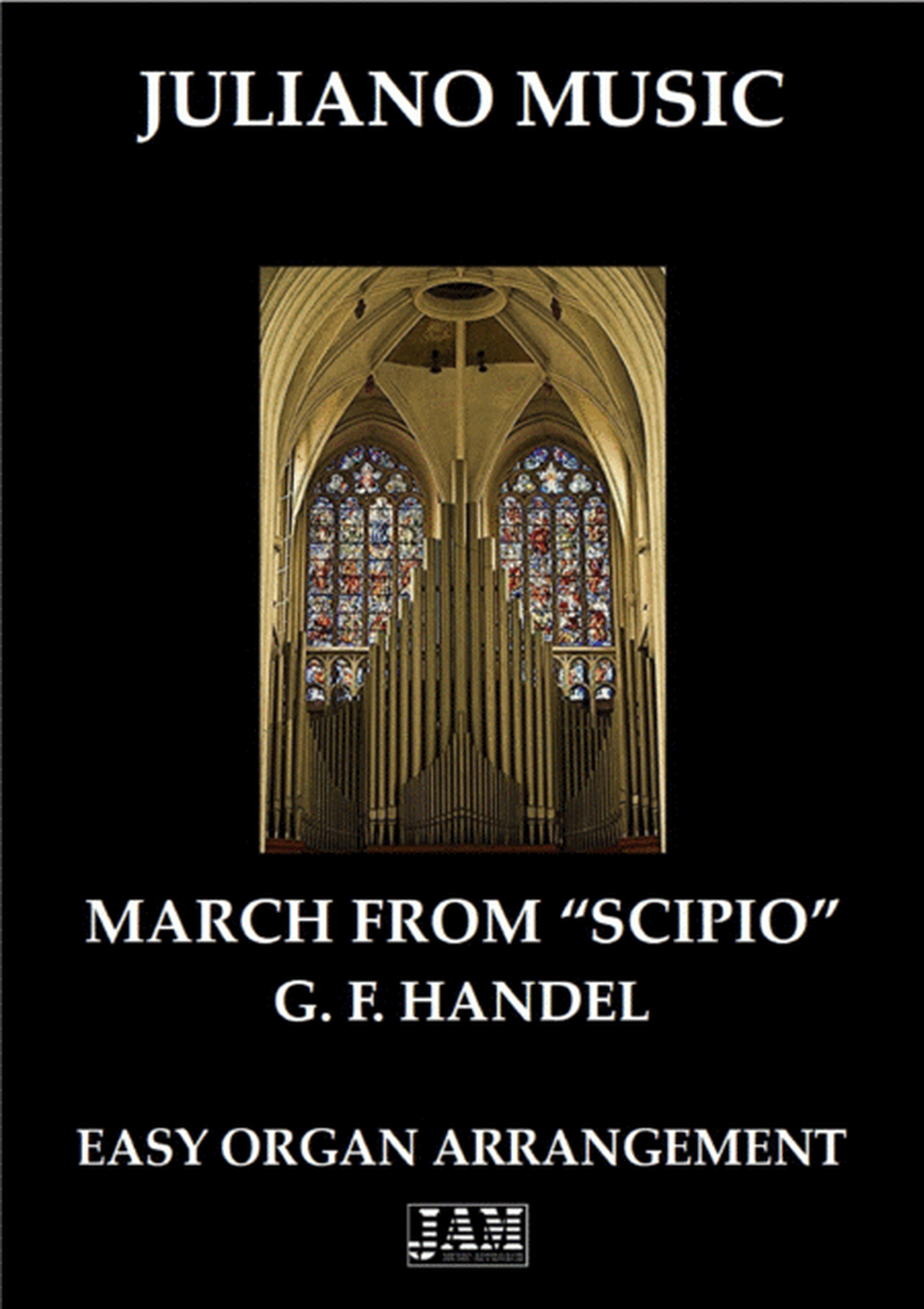 MARCH FROM SCIPIO (EASY ORGAN - C VERSION) - G. F. HANDEL image number null