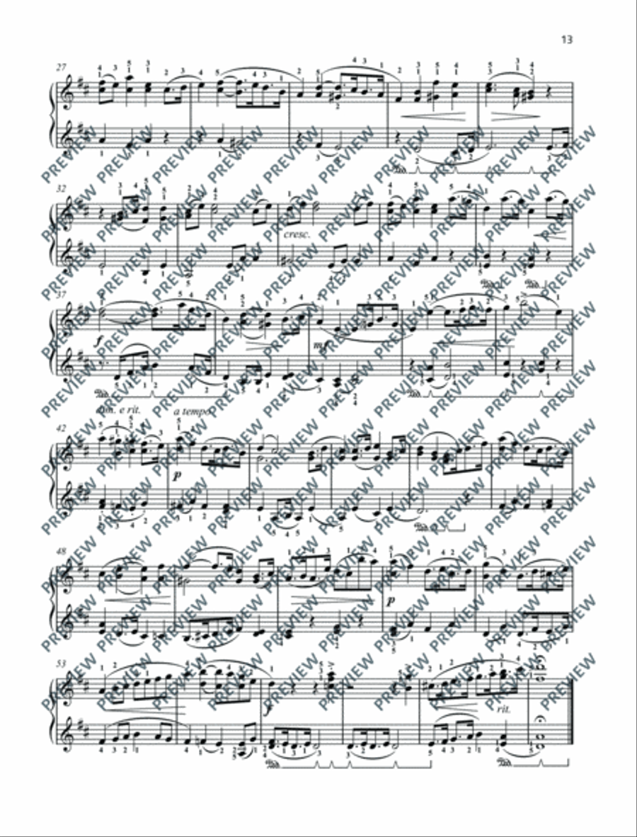 Children's Album & Children's Carnival Piano Solo scores gallery preview page 14