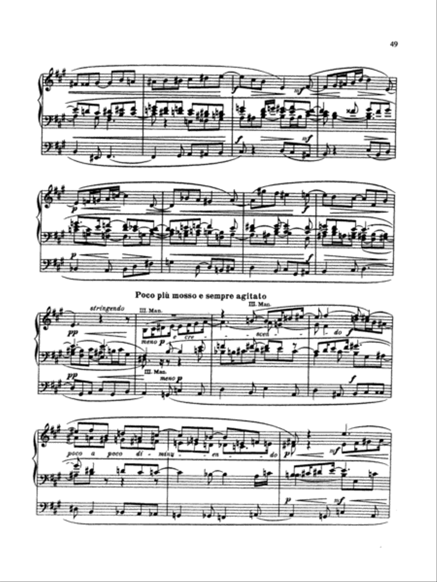 Reger: Organ Works, Op. 63 Organ scores gallery preview page 2