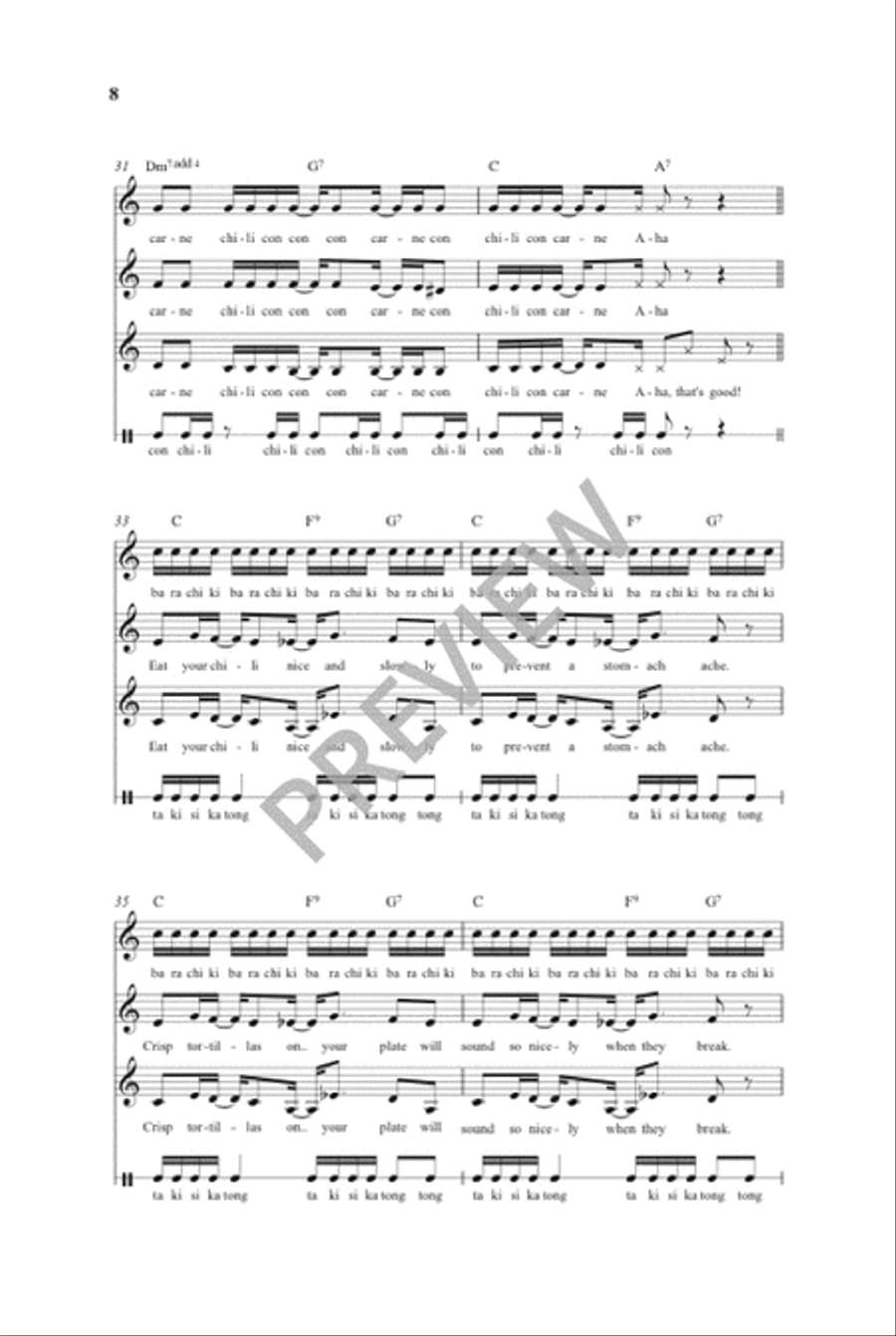 Chili Con Carne - SSA SSA scores gallery preview page 7