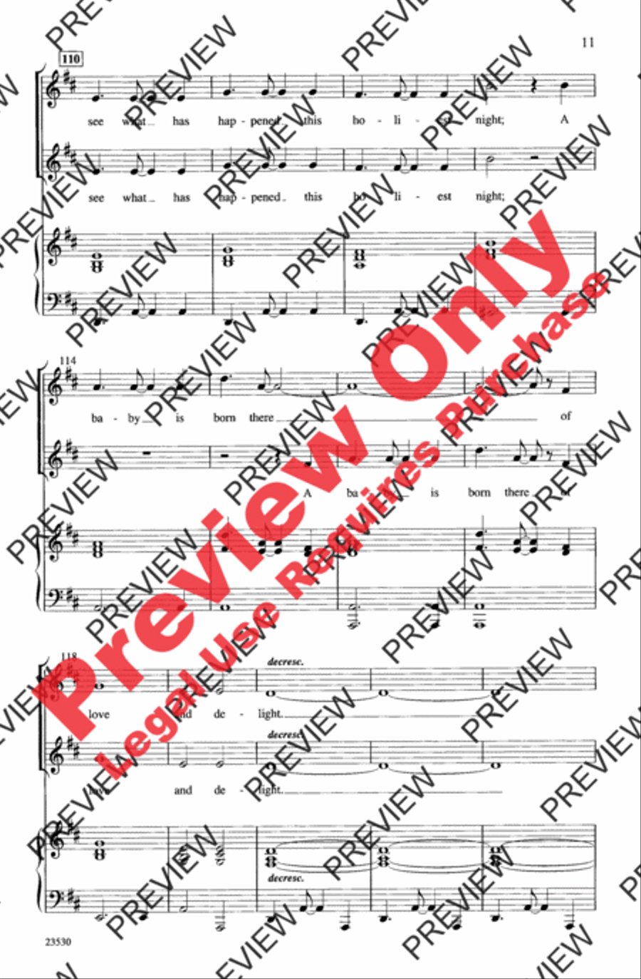 O Come, Little Children 2-Part scores gallery preview page 11