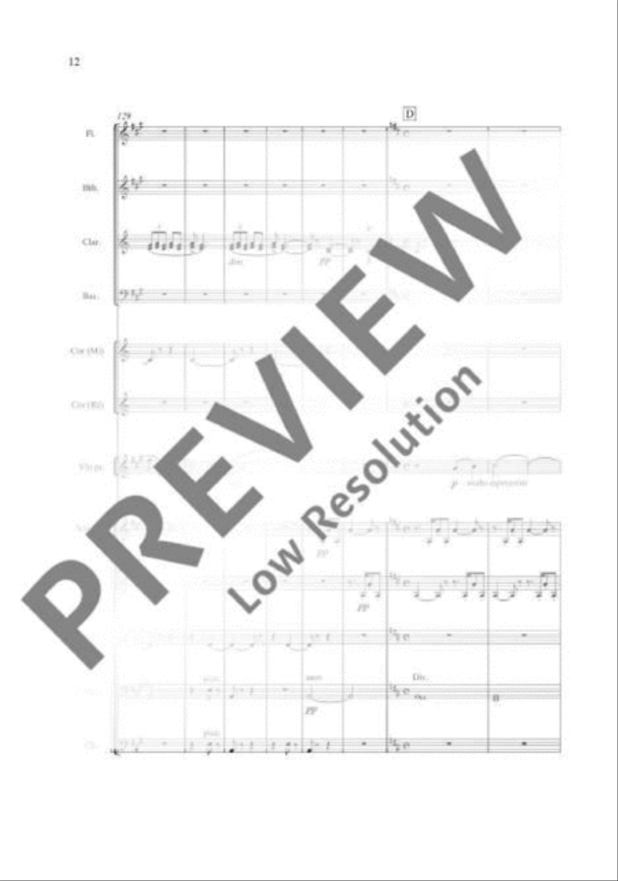Havanaise Orchestra scores gallery preview page 21