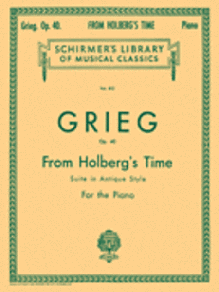“From Holberg's Time” (Suite in Antique Style), Op. 40