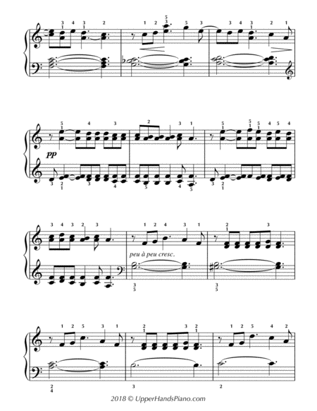 Clair de lune (easier to play intermediate arrangement) image number null