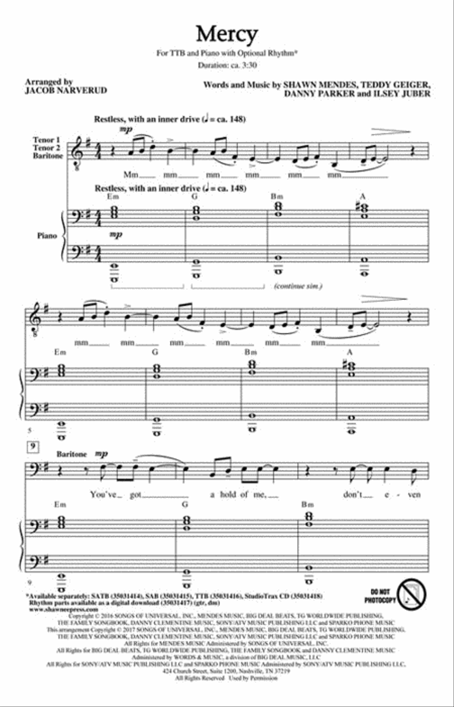 Mercy Mercy TTB scores gallery preview page 2