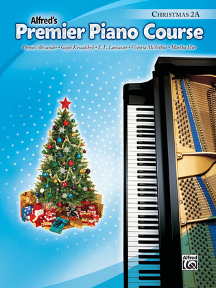 Book cover for Premier Piano Course Christmas, Book 2A