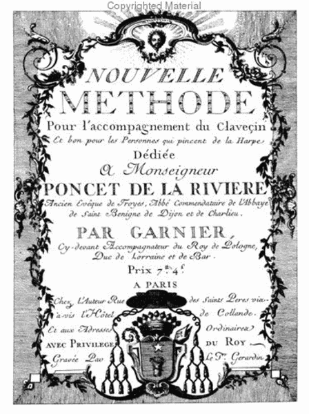 Methods & Treatises Continuo Bass - Volume 5 - France 1600-1800