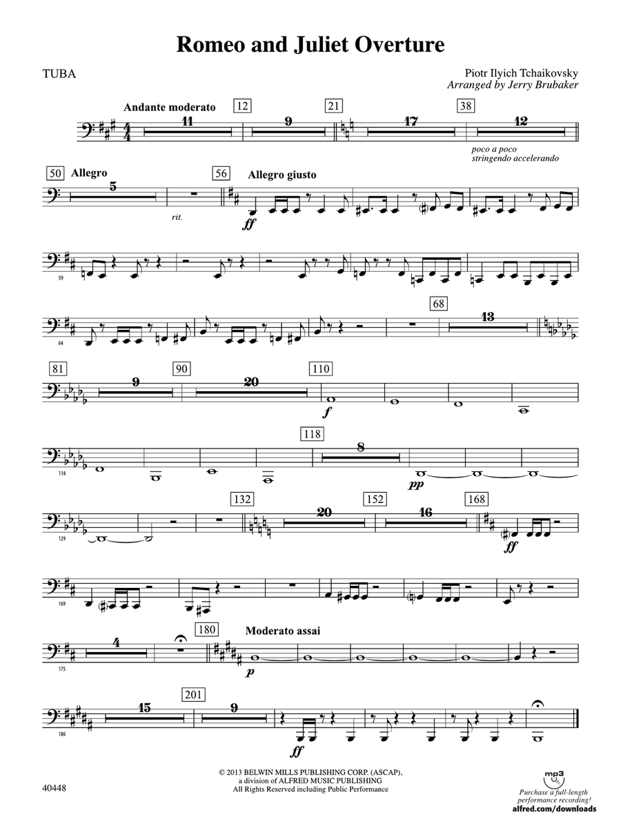 Romeo and Juliet Overture: Tuba