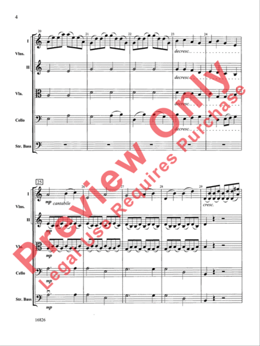 Sinfonia in D
