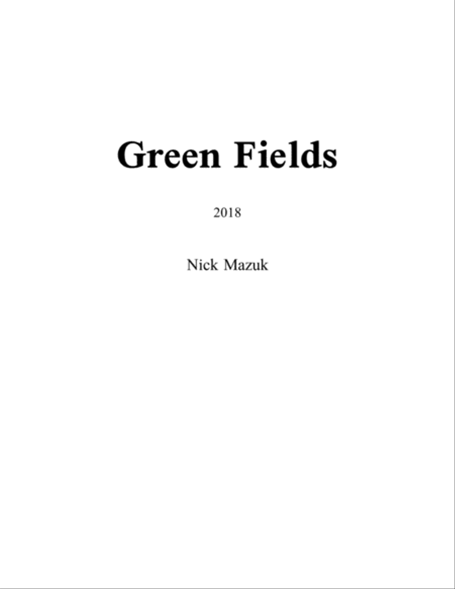 Green Fields