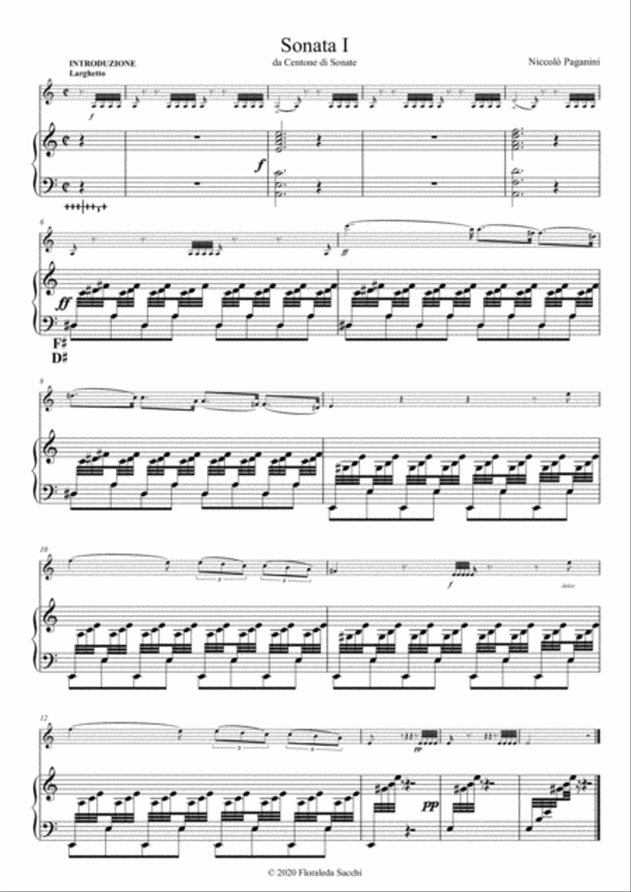 Centone di Sonate No. 1 & 3 String Duet scores gallery preview page 2