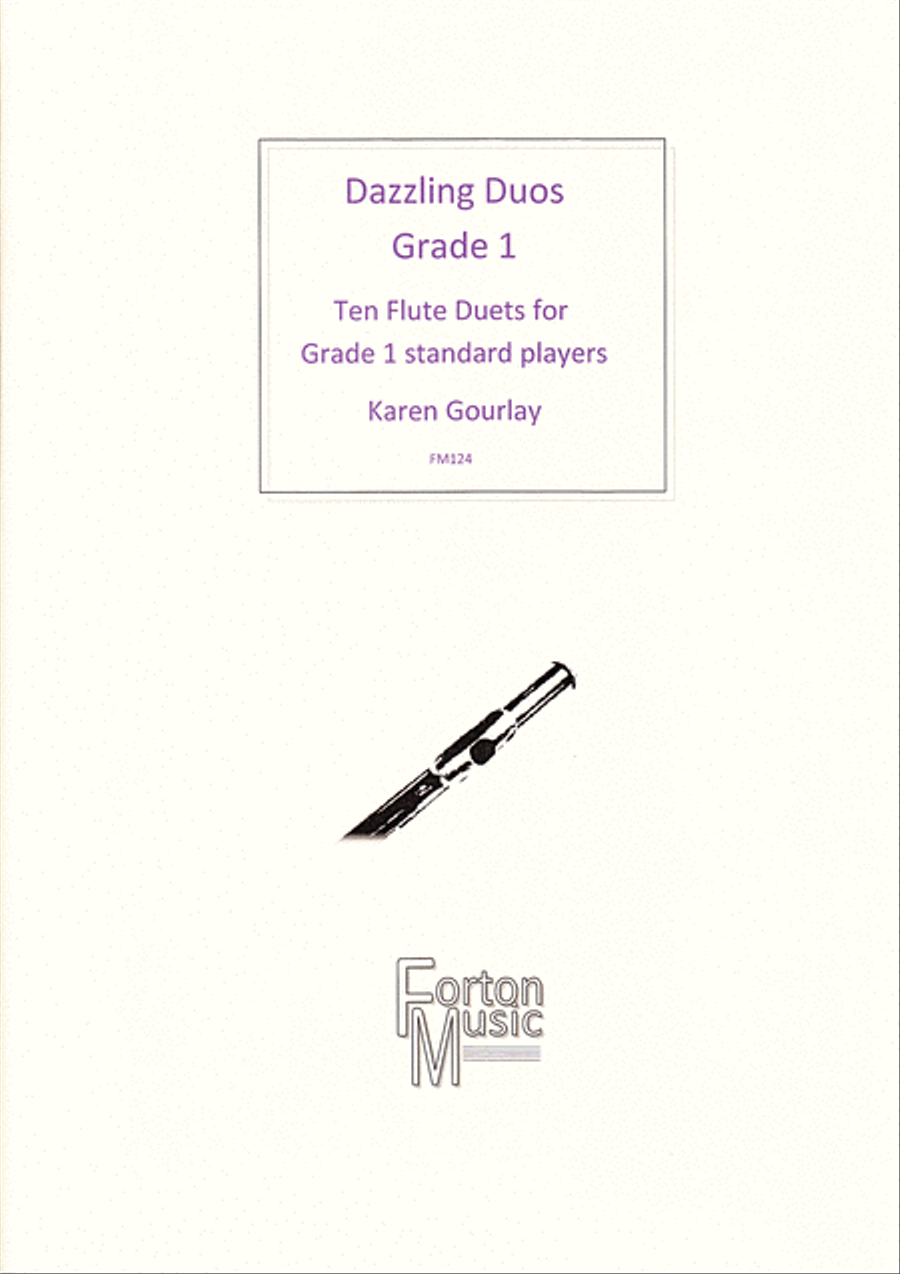 Dazzling Duos Grade 1 Flute Duet scores gallery preview page 1