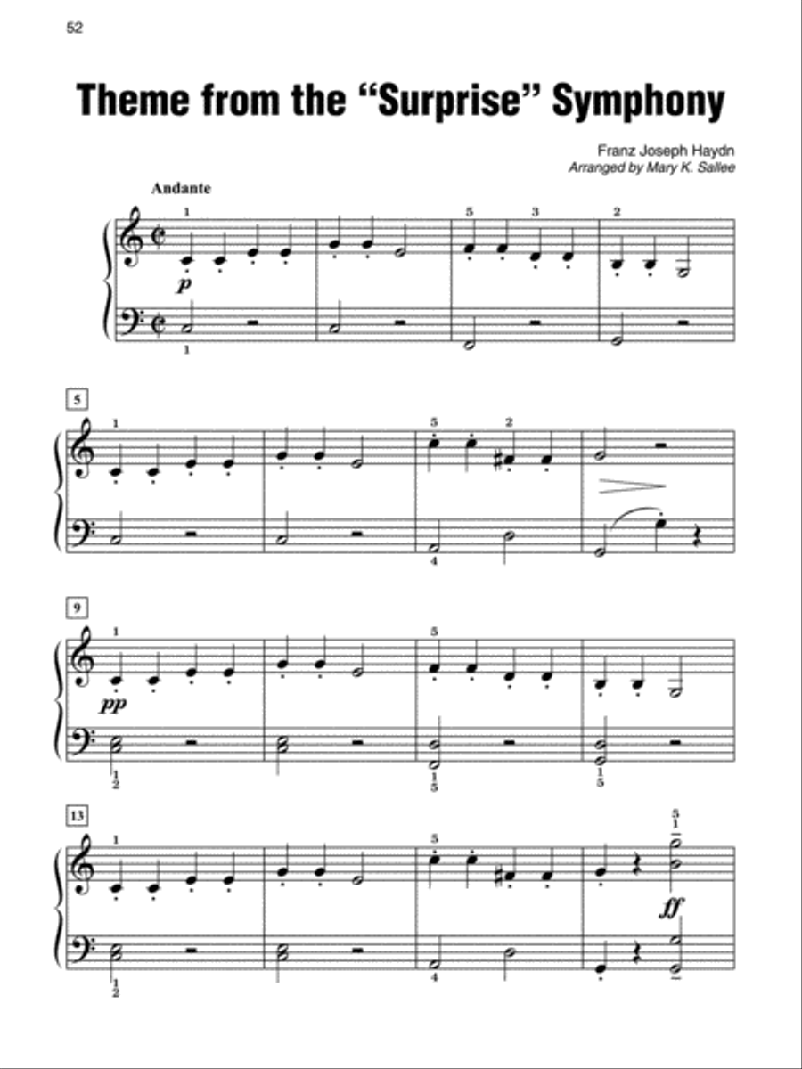 Simply Classical Easy Piano scores gallery preview page 4