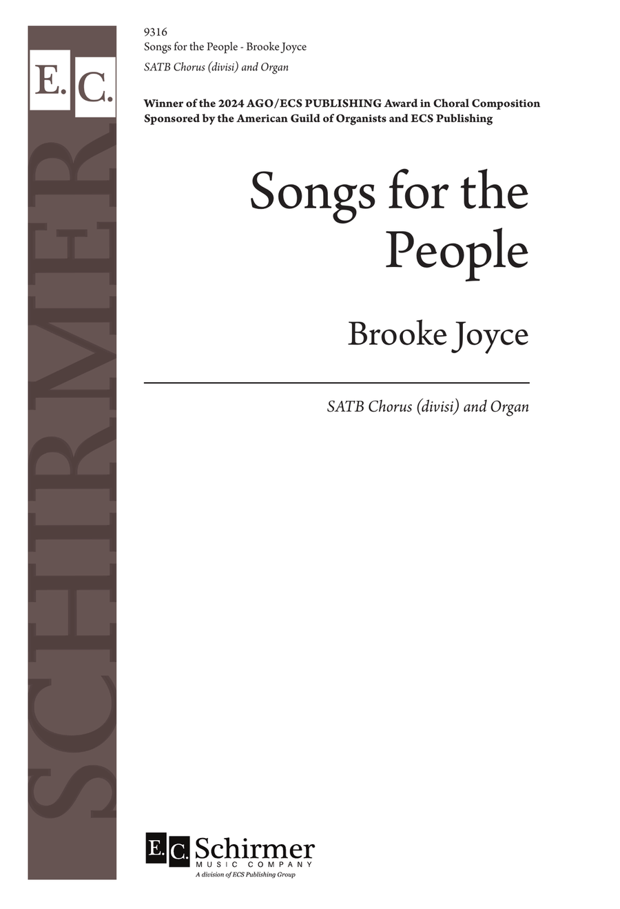 Songs for the People Divisi scores gallery preview page 1