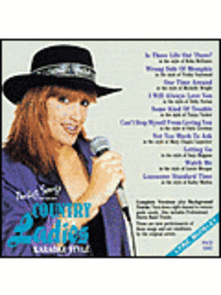 Country Ladies Karaoke Style (Karaoke CDG) image number null