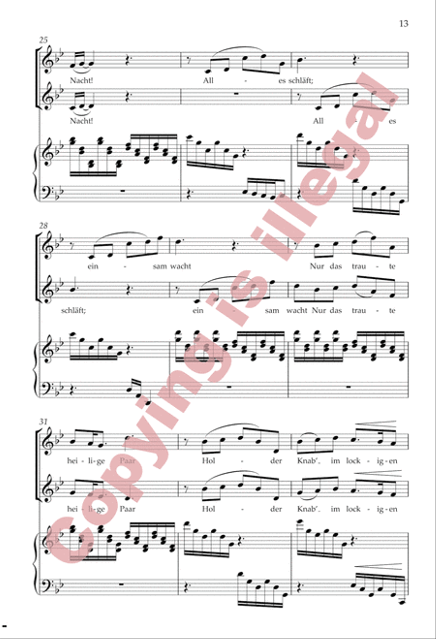 Winter Lullabies (Choral Score) SA scores gallery preview page 11