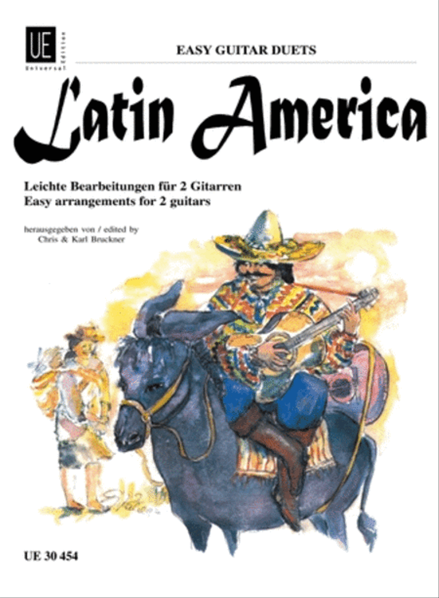 Easy Guitar Duets, Latin Ameri Easy Guitar scores gallery preview page 1