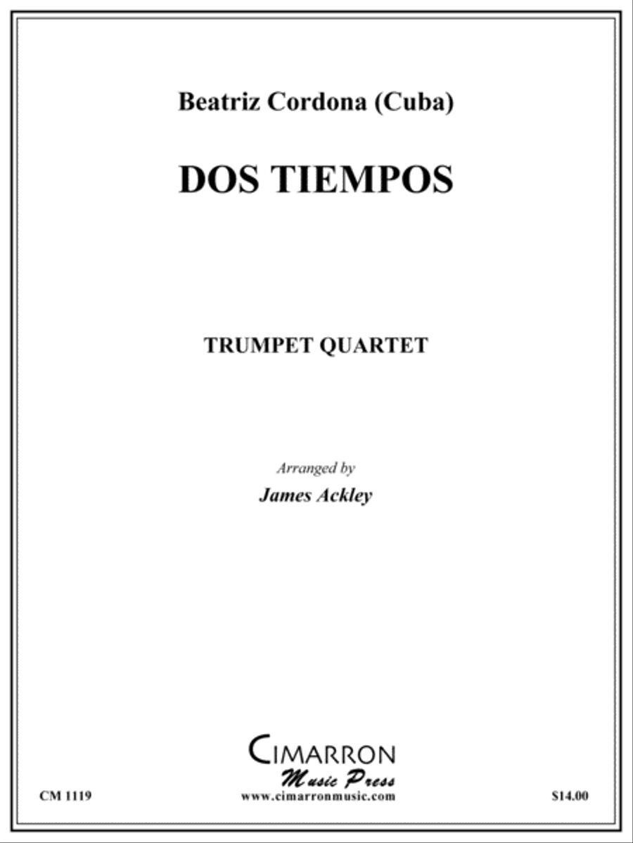 Dos Tiempos Trumpet scores gallery preview page 1