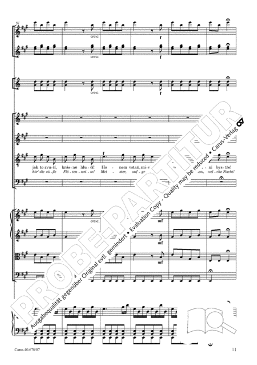 Missa pastoralis bohemica 4-Part scores gallery preview page 24
