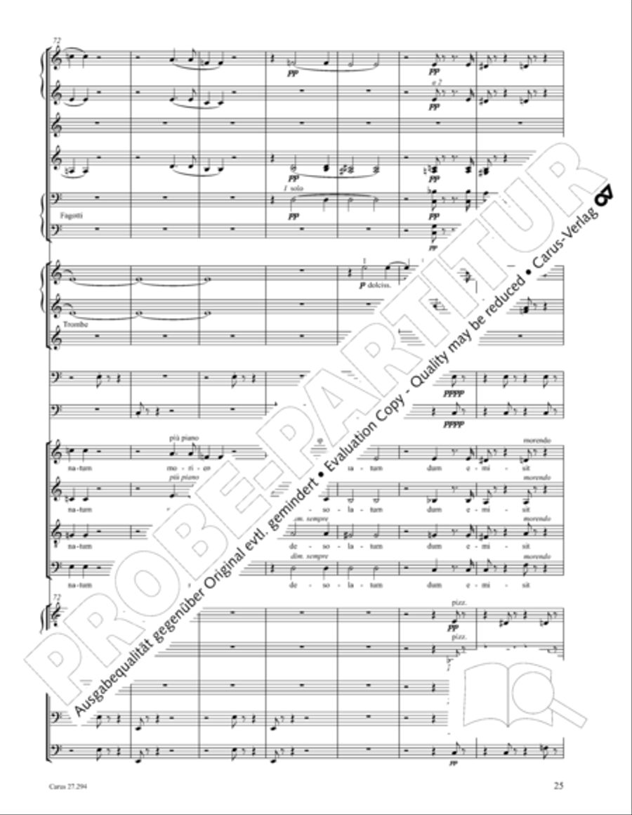 Stabat mater Stabat mater 4-Part scores gallery preview page 26