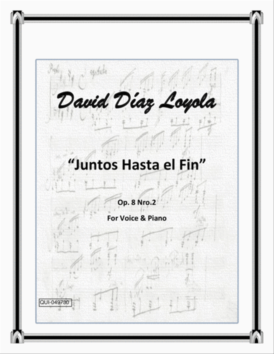 Juntos hasta el fin Op.8 Nro.2 Voice scores gallery preview page 1