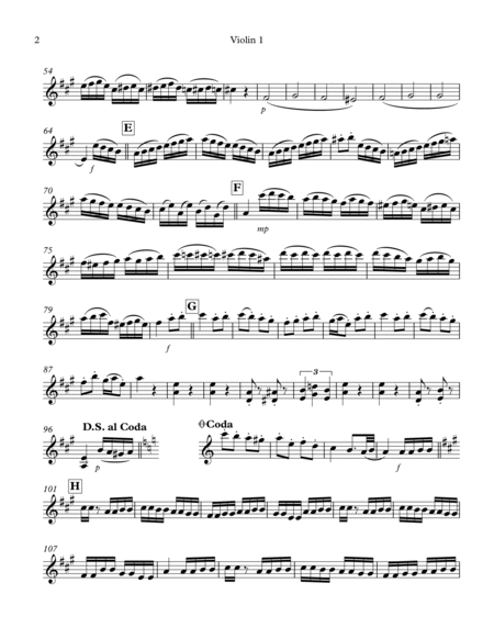 Rondo Alla Turka: Violin Duet image number null