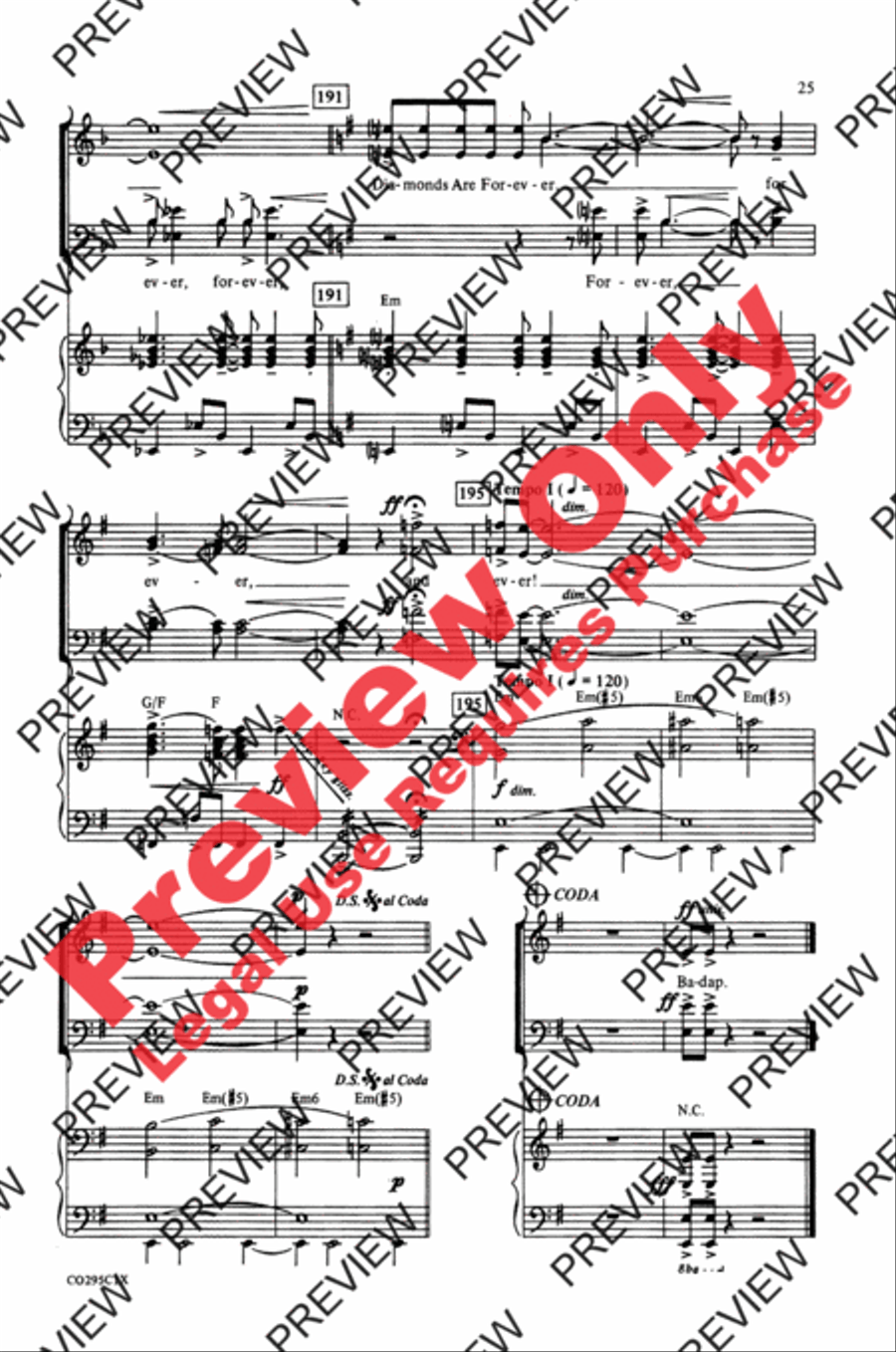 The Best of Bond (A Medley) 4-Part scores gallery preview page 24