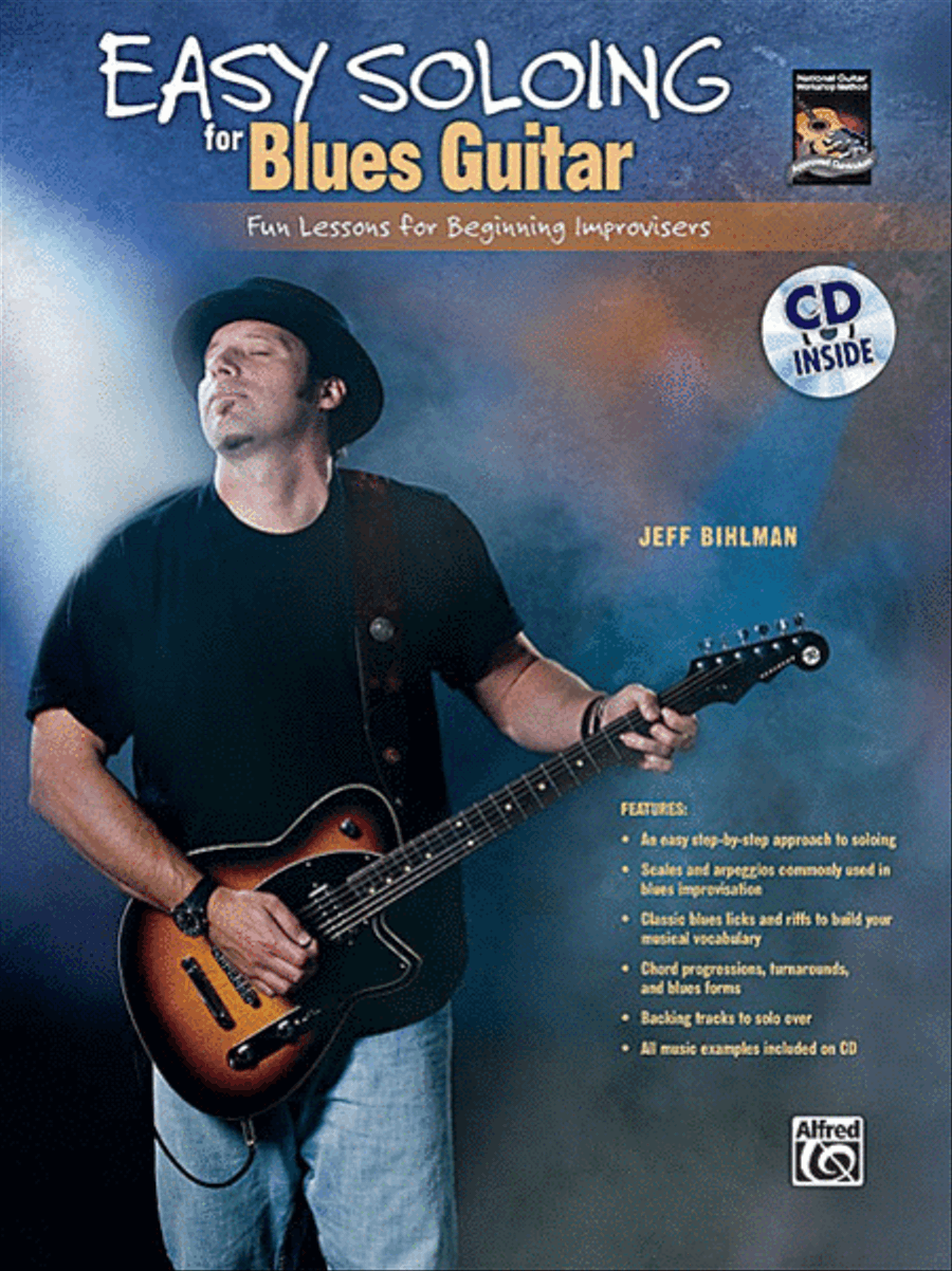 Easy Soloing for Blues Guitar Electric Guitar scores gallery preview page 1