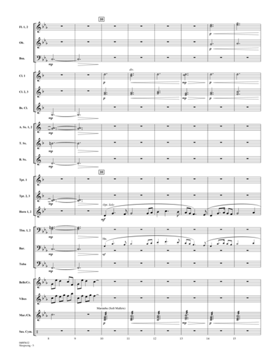 Sleepsong (arr. Michael Sweeney) - Conductor Score (Full Score)