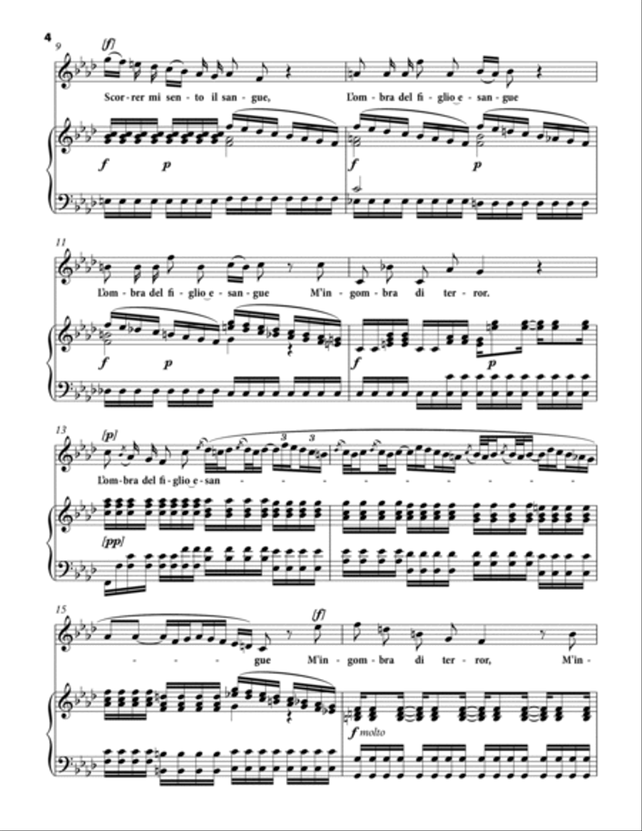 VIVALDI Antonio: Gelido in ogni vena, aria from the opera 