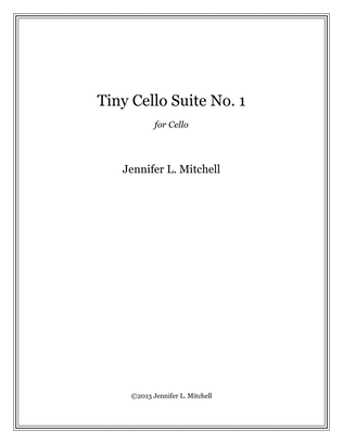 Tiny Cello Suite No. 1