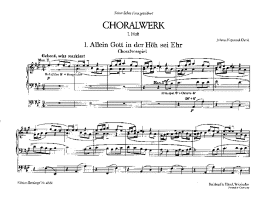 Chorale Works