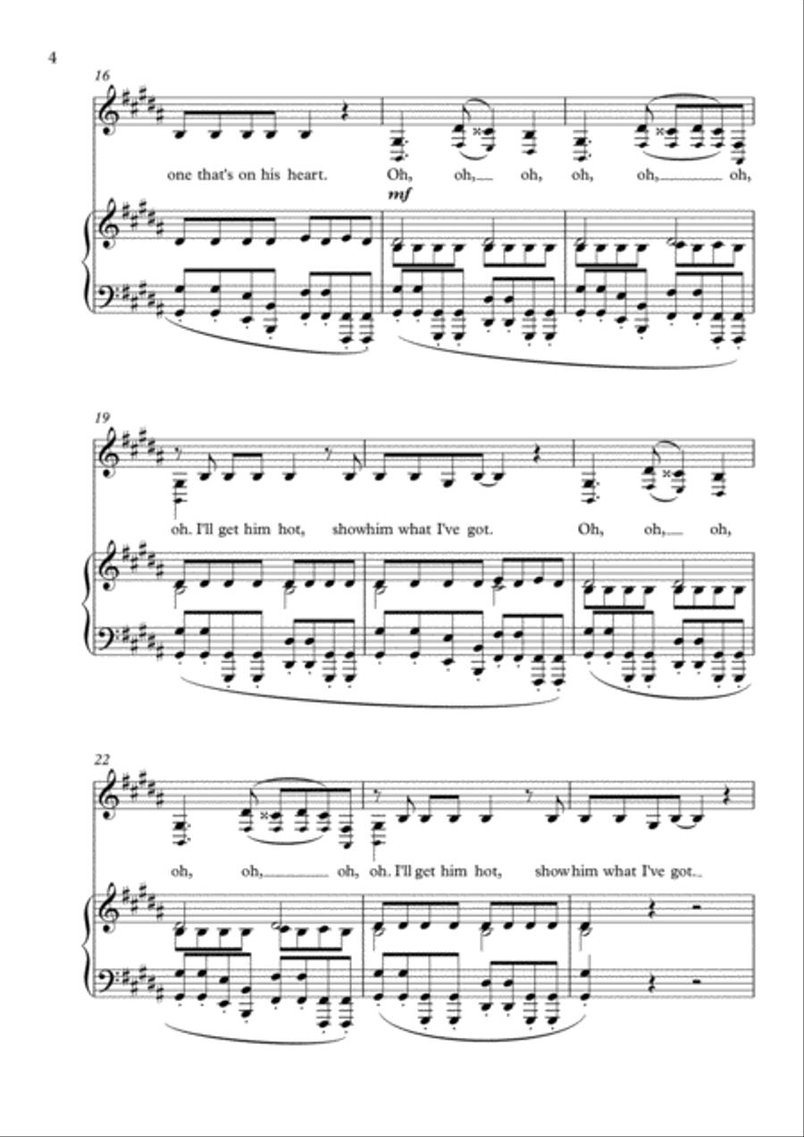 Poker Face Voice scores gallery preview page 4