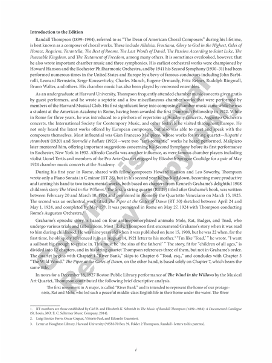 The Wind in the Willows String Quartet scores gallery preview page 14