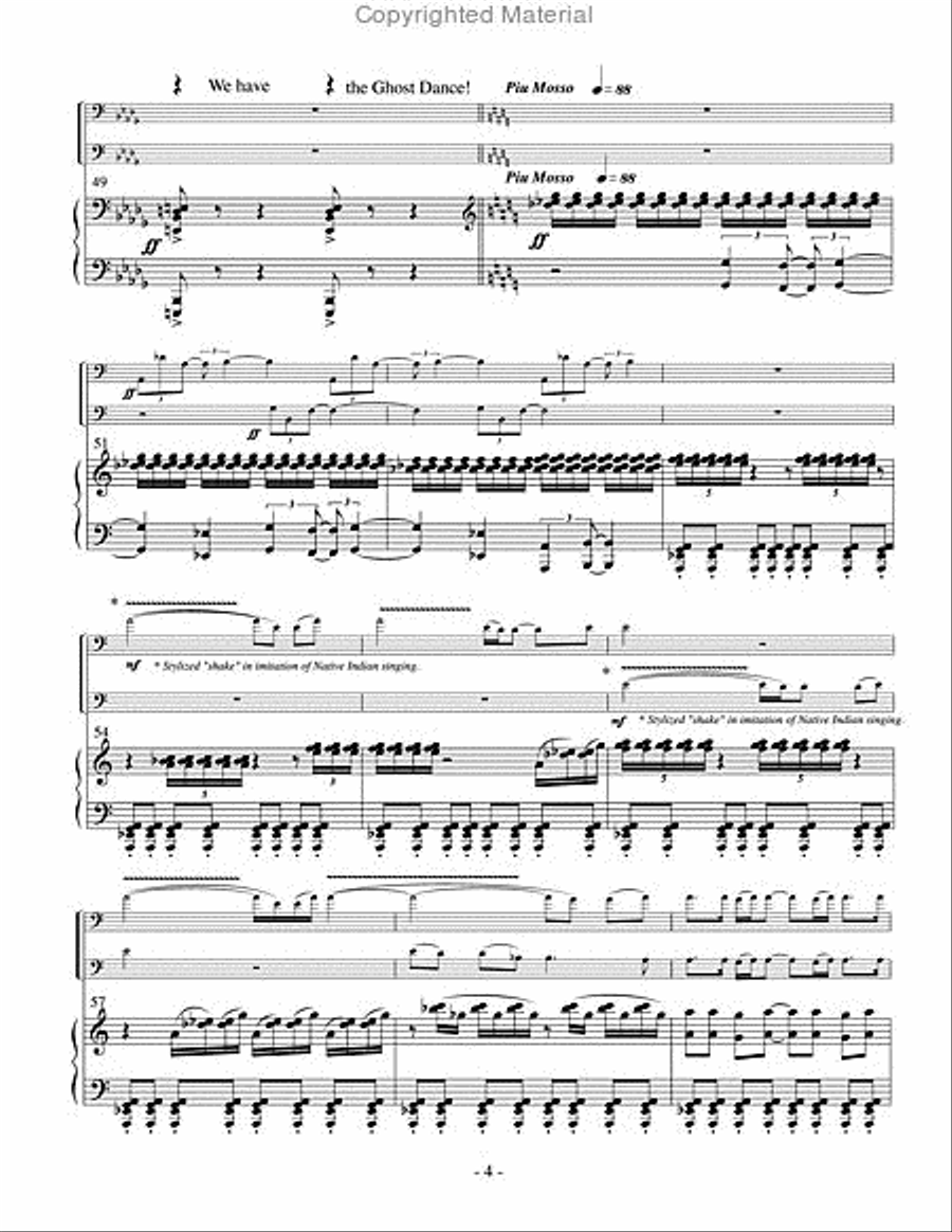Requiem for Wounded Knee Requiem for Wounded Knee Tuba scores gallery preview page 9