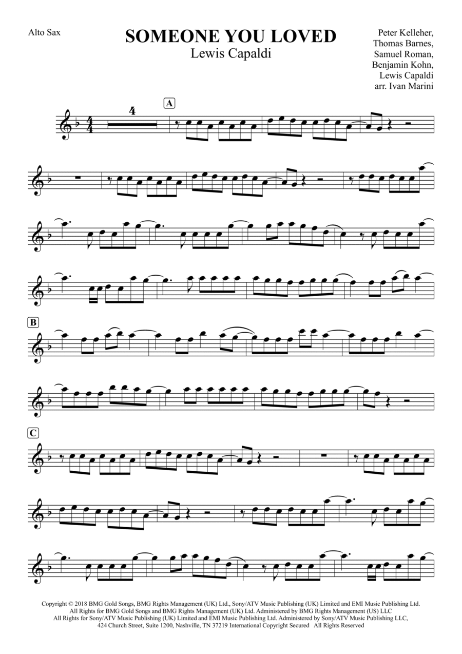 Someone you loved cover piano outlet