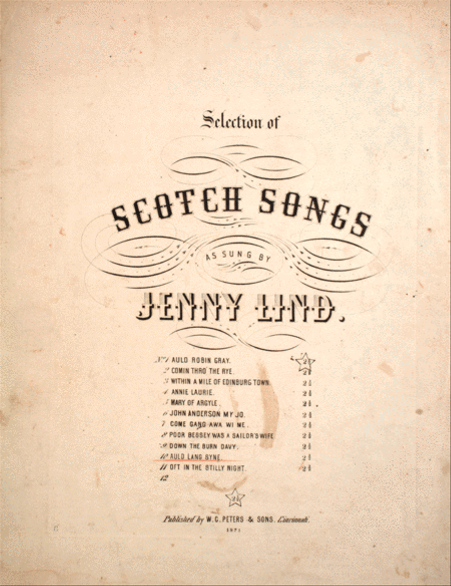 Auld Lang Syne 4-Part scores gallery preview page 1