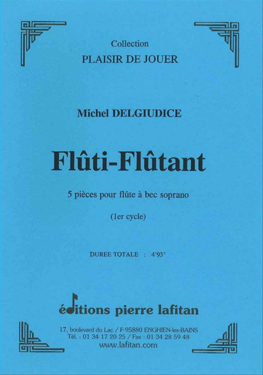 Fluti-Flutant (5 Pièces) Recorder scores gallery preview page 1