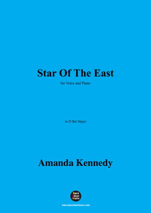 Amanda Kennedy-Star Of The East,in D flat Major