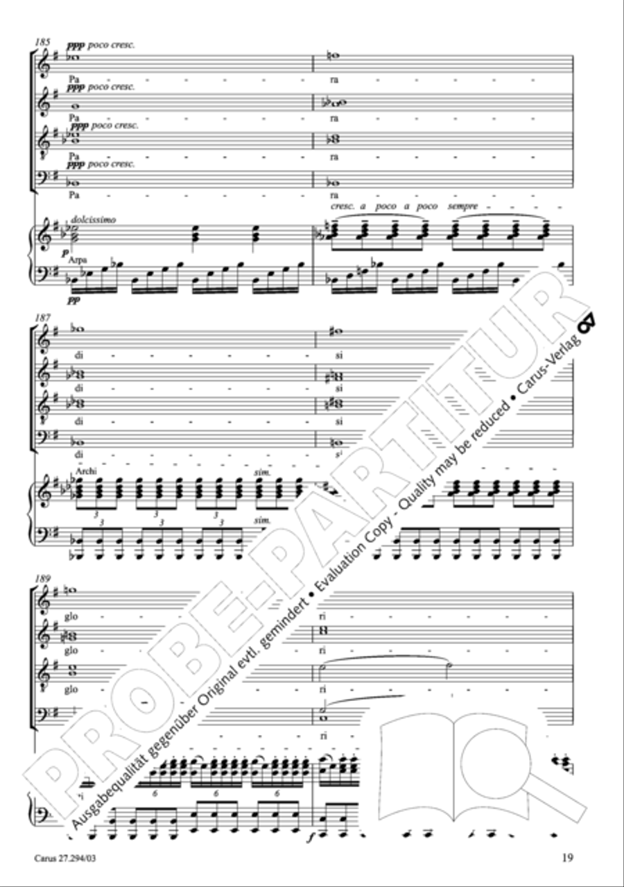 Stabat mater Voice scores gallery preview page 20