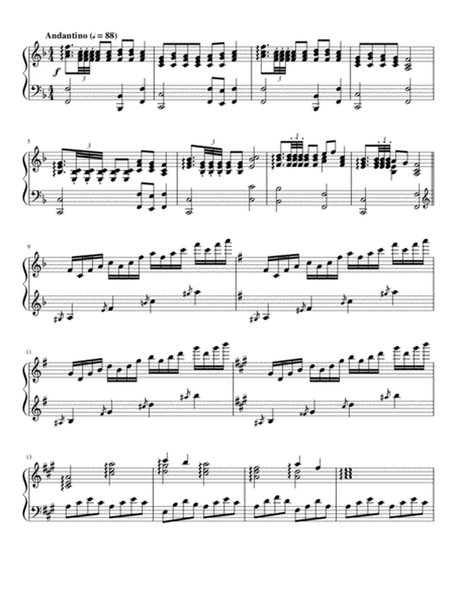 Opus 134, Twenty-seventh Sonata for Piano Solo in F-do image number null
